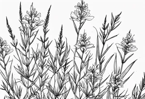 Fireweed tattoo idea