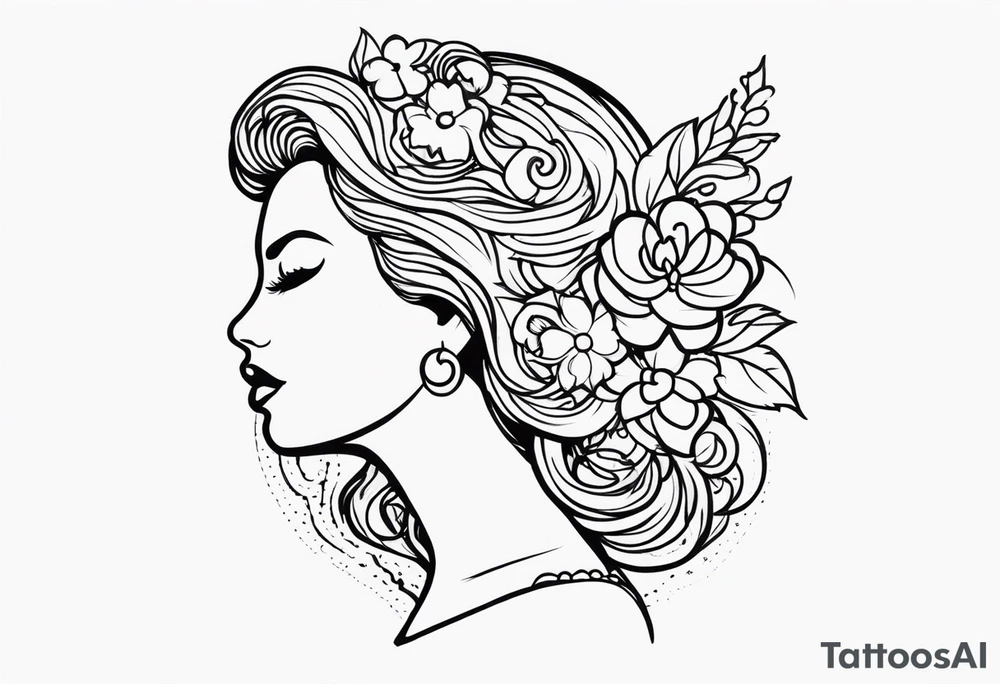 “mom” tattoo idea