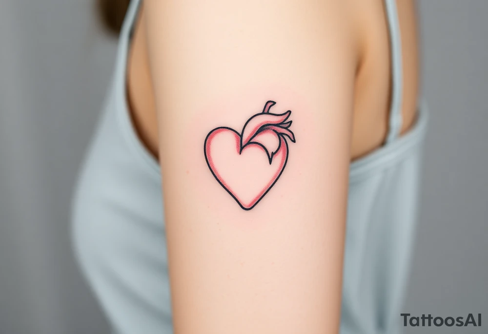 Heart tattoo idea