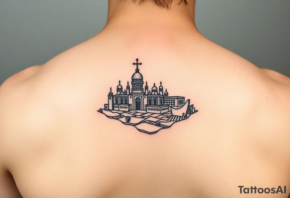 city of Atlantis
on arm tattoo idea