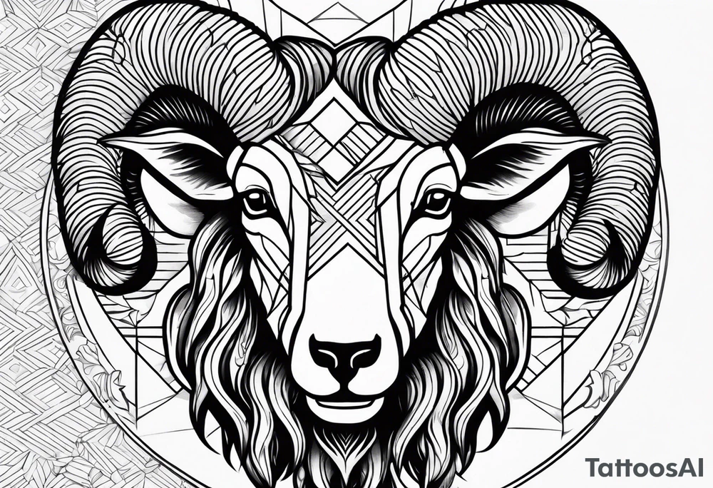 Aries tattoo idea