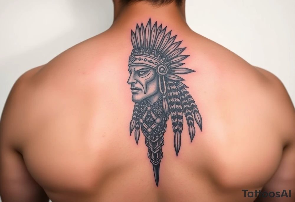 Purepecha warrior tattoo idea