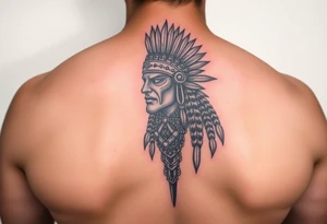 Purepecha warrior tattoo idea