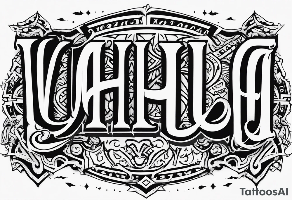 Valhalla tattoo idea