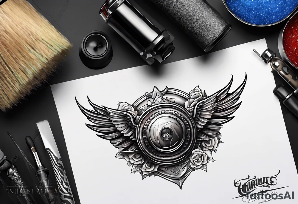 Mechanic. Realistic. Linework. tattoo idea