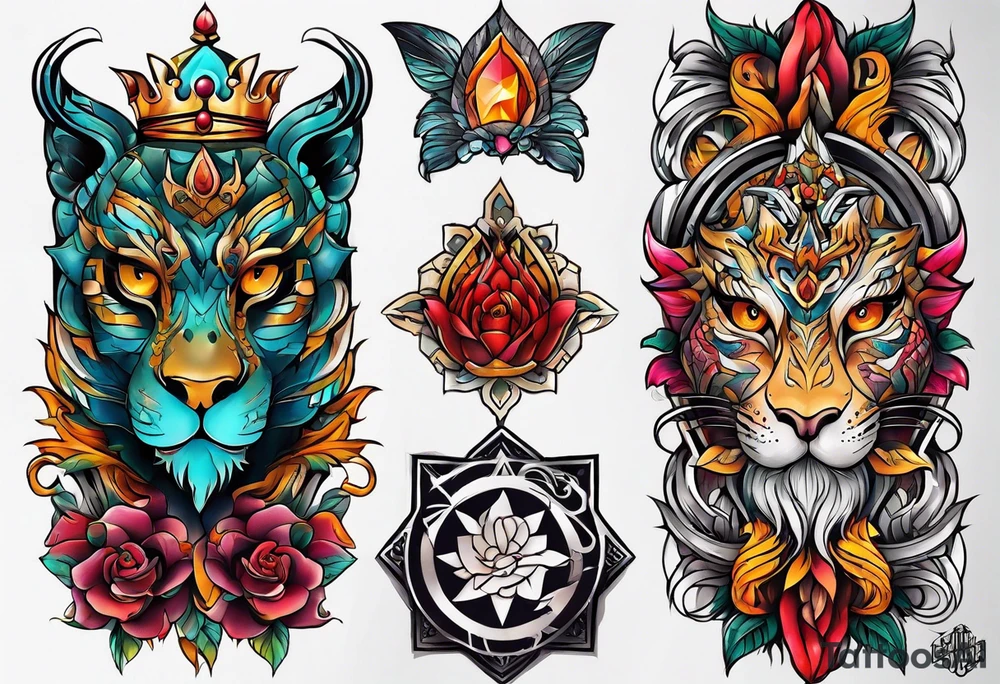 Ultra ego tattoo idea