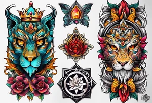 Ultra ego tattoo idea