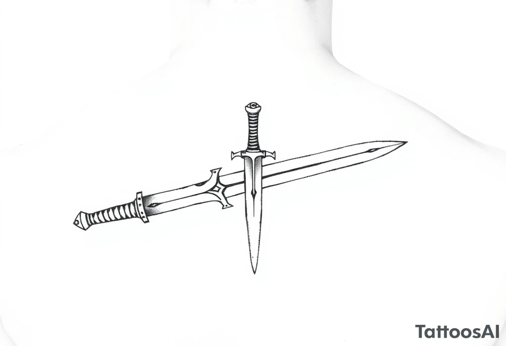buster sword tattoo idea