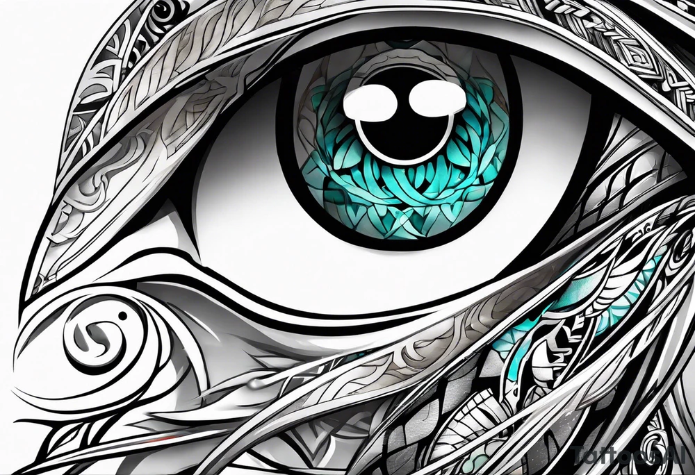 Byakugan eyes tattoo idea