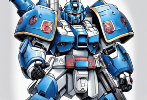 Gouf Mobile Suit tattoo idea