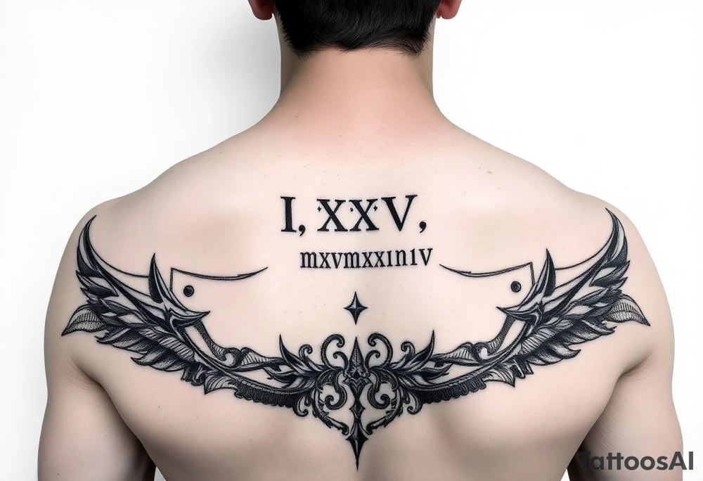 I_XXV_MMXXIV tattoo idea