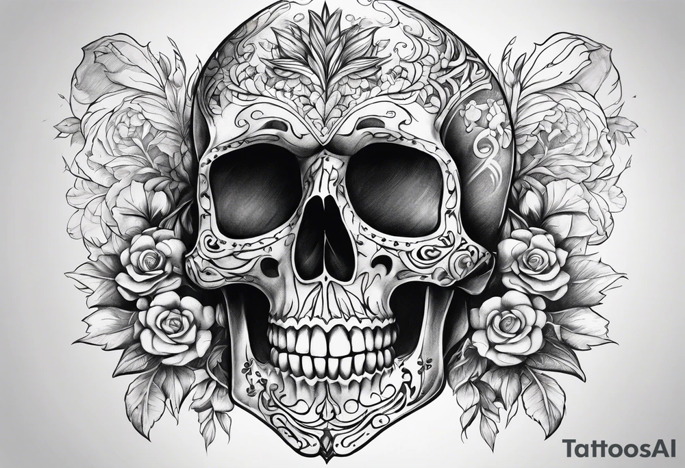 Skeleton tattoo idea