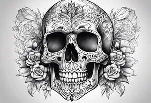 Skeleton tattoo idea