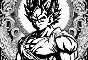 dragon ball tattoo idea