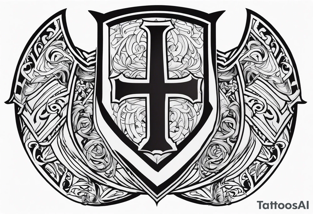 Valhalla shield tattoo idea