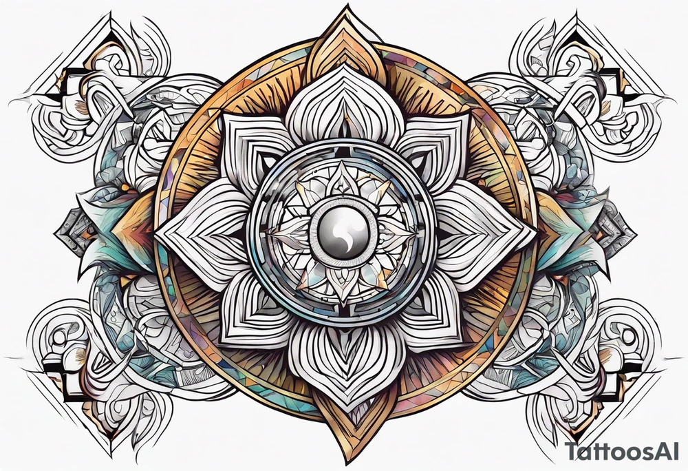 Celestial tattoo idea