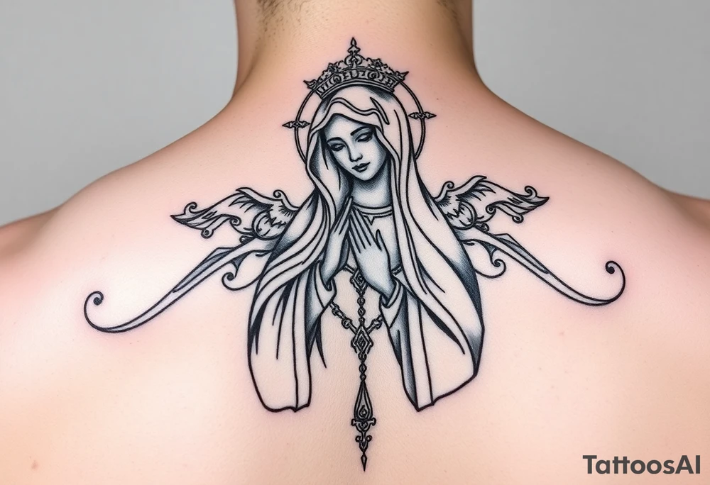 tattoo icon Madonna of kazan tattoo idea