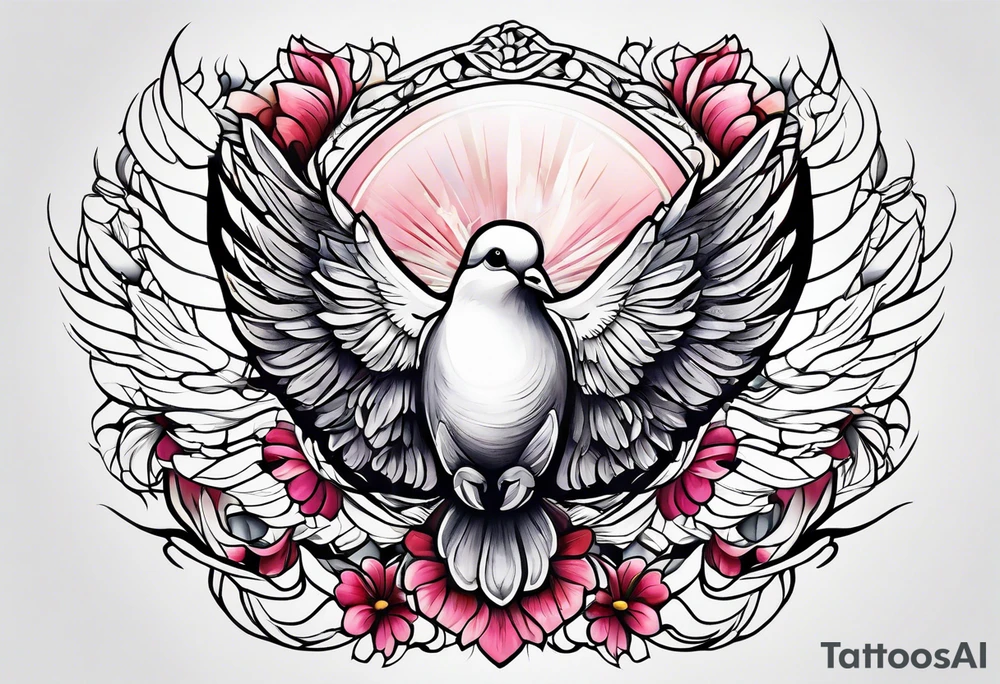 A dove tattoo idea
