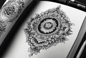 book tattoo idea