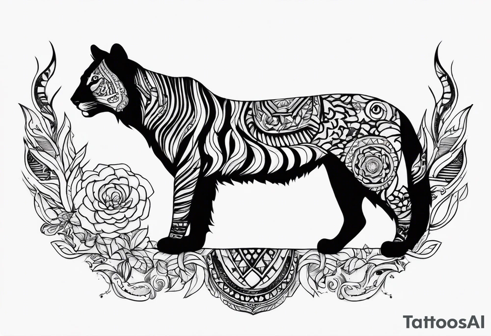 Animal Print tattoo idea