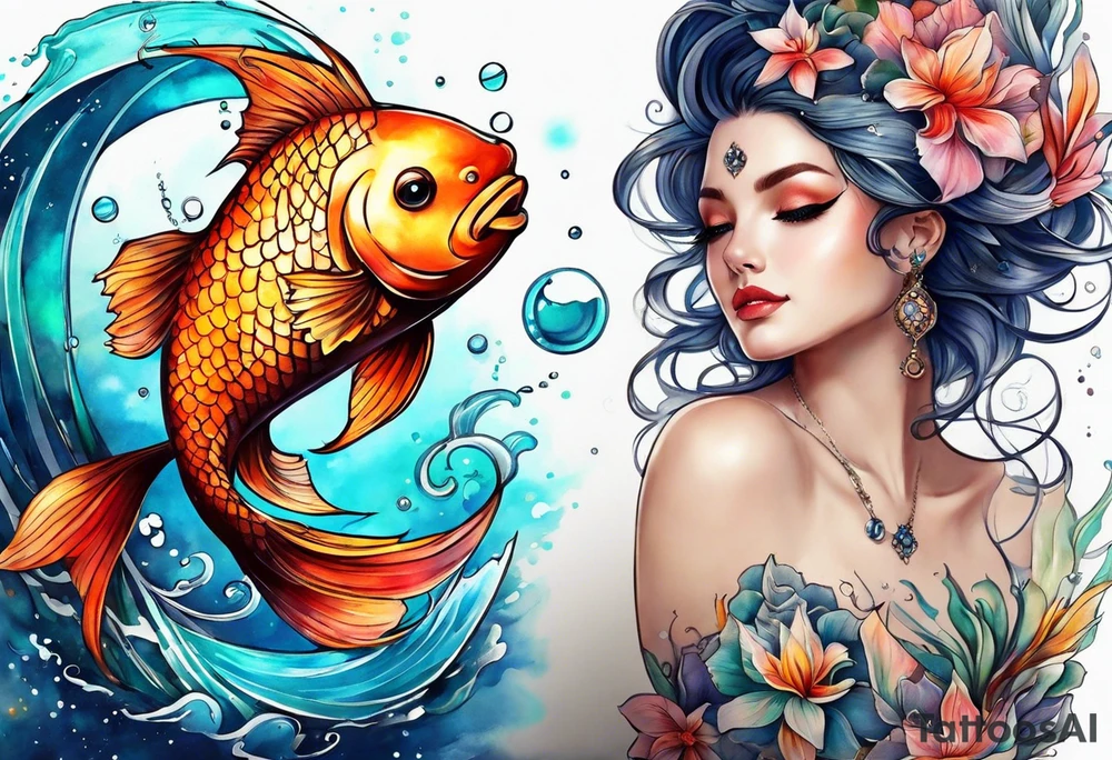 Pisces tattoo idea