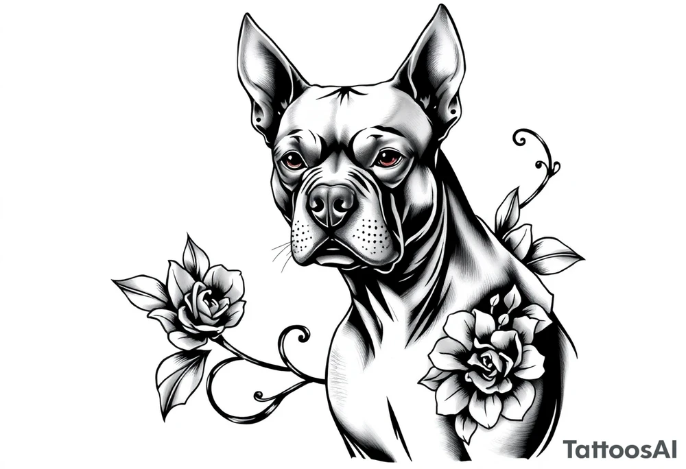 PITBULL tattoo idea