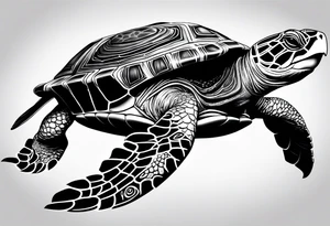Discworld turtle tattoo idea