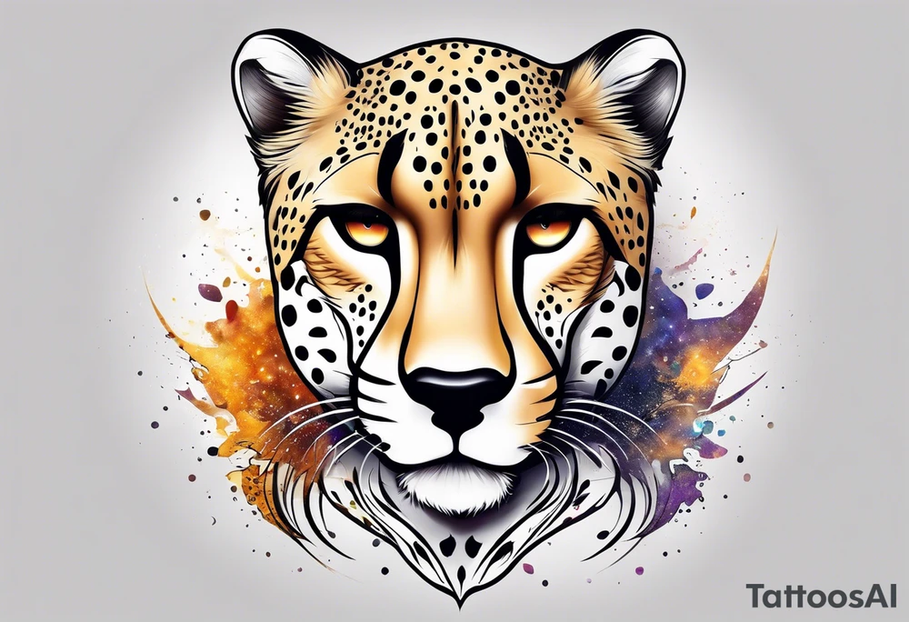 Cheetah tattoo idea