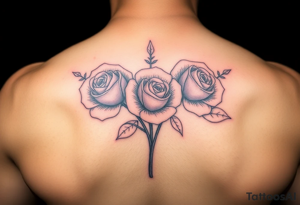 Roses tattoo idea