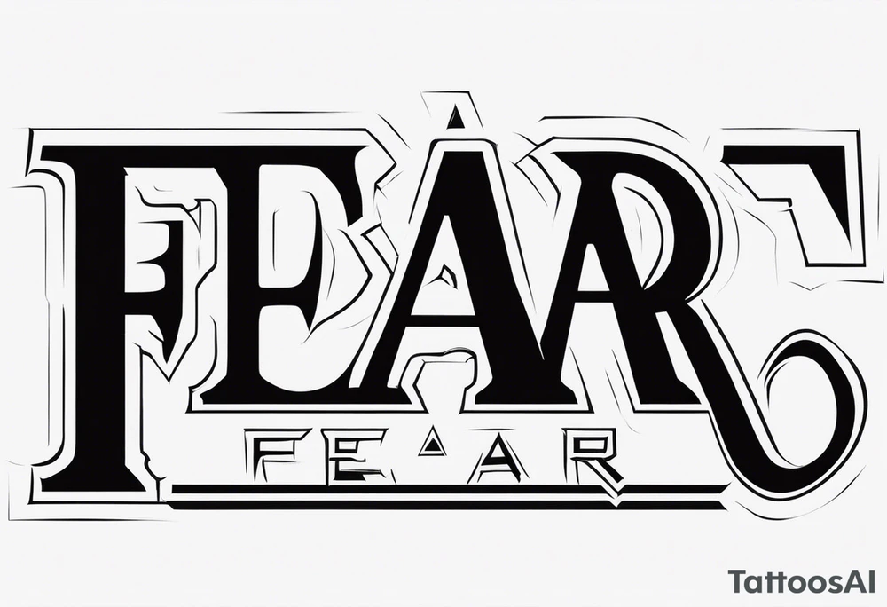 F.E.A.R tattoo idea