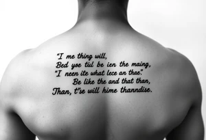 sayings in swahili tattoo idea