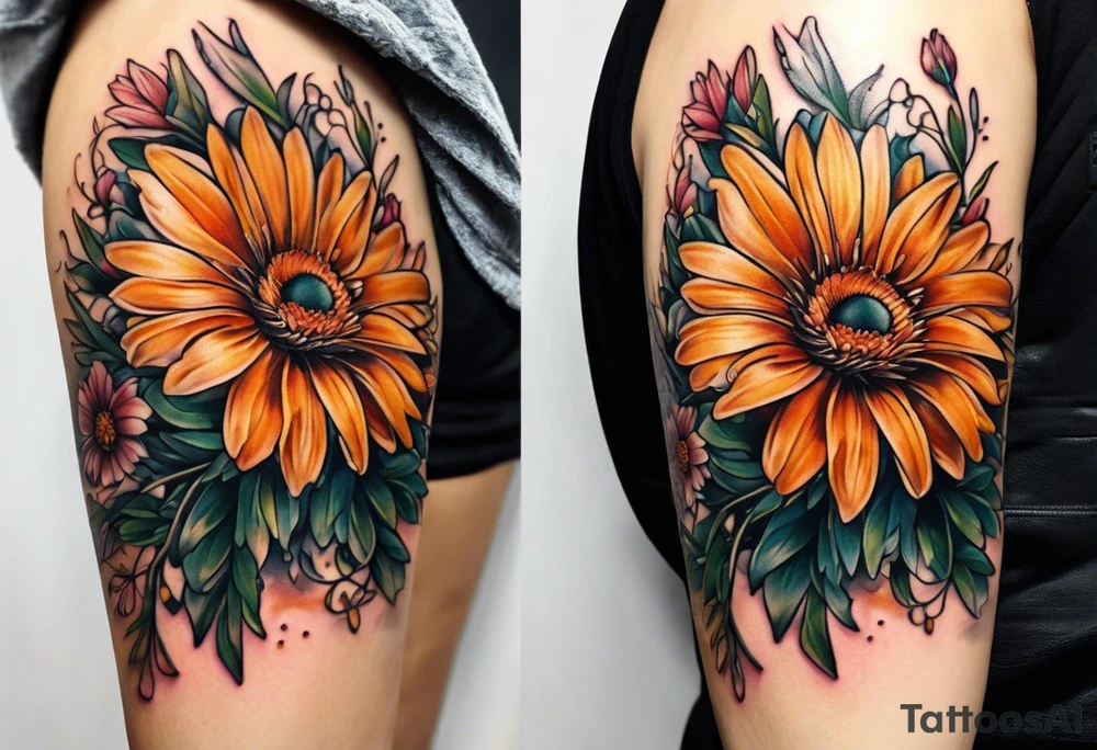 daisies tattoo idea