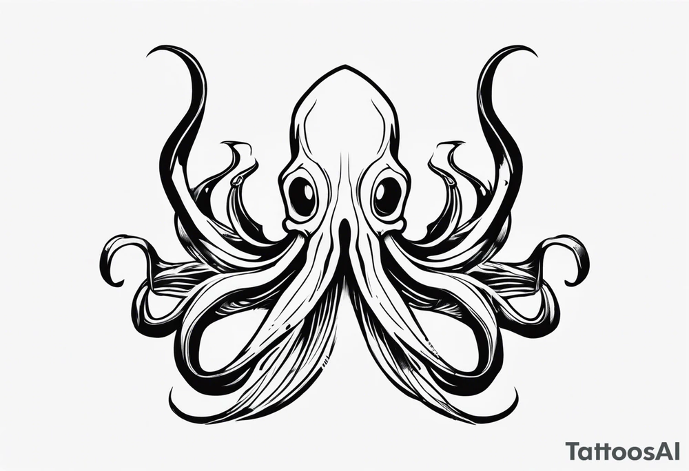 octopas 
dark tattoo idea
