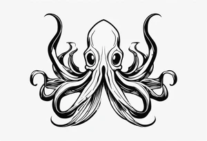 octopas 
dark tattoo idea