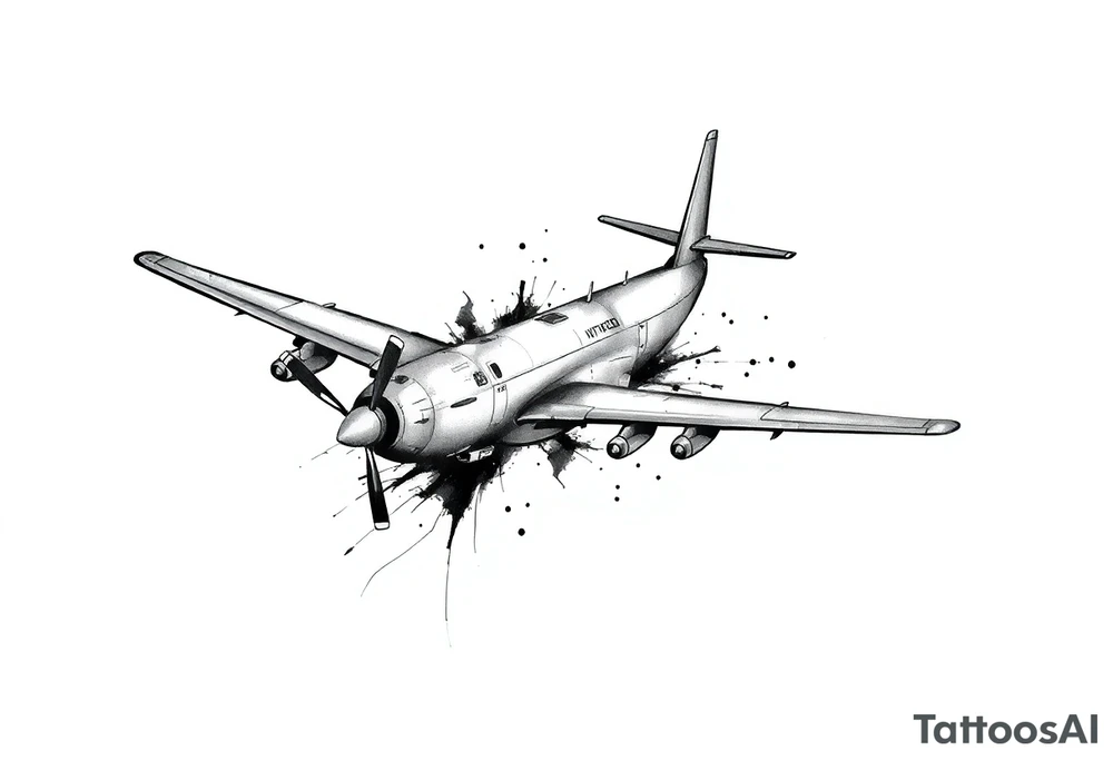 aviation tattoo idea