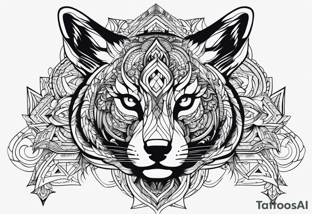 Год крысы tattoo idea
