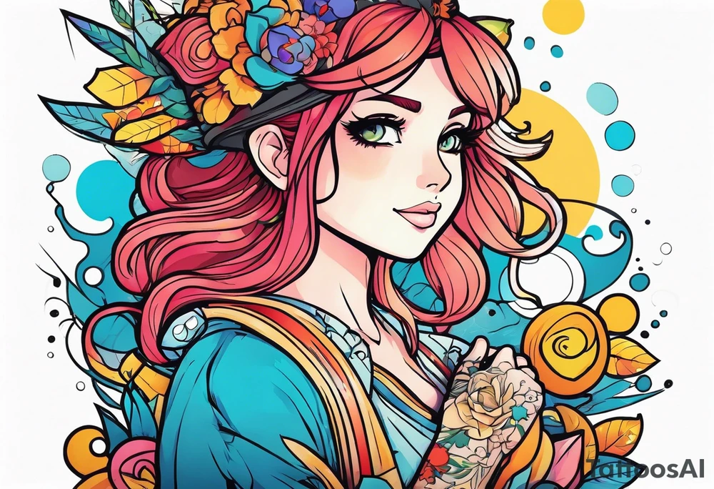 Anime tattoo idea
