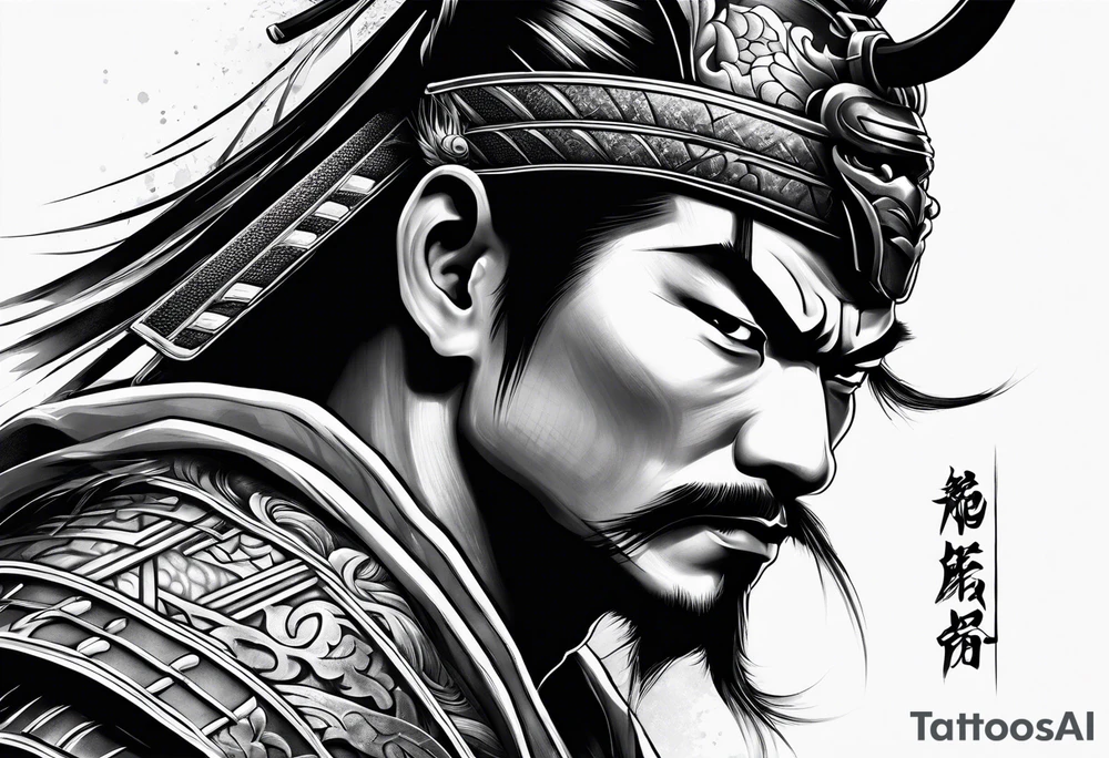 Samurai tattoo idea
