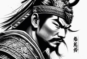 Samurai tattoo idea