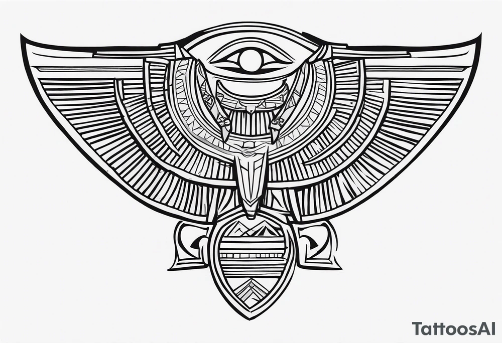 egypt tattoo idea