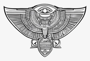 egypt tattoo idea