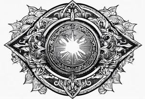 Hail the sun tattoo idea
