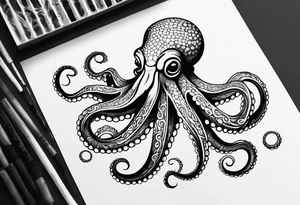octopus tattoo idea