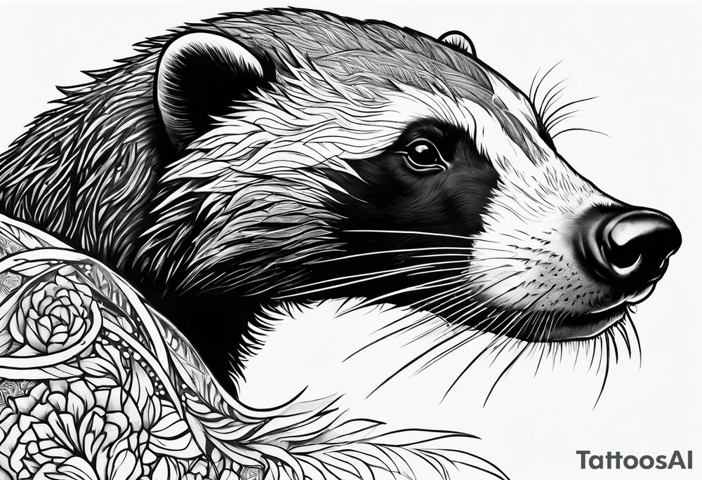 Honey Badger tattoo idea