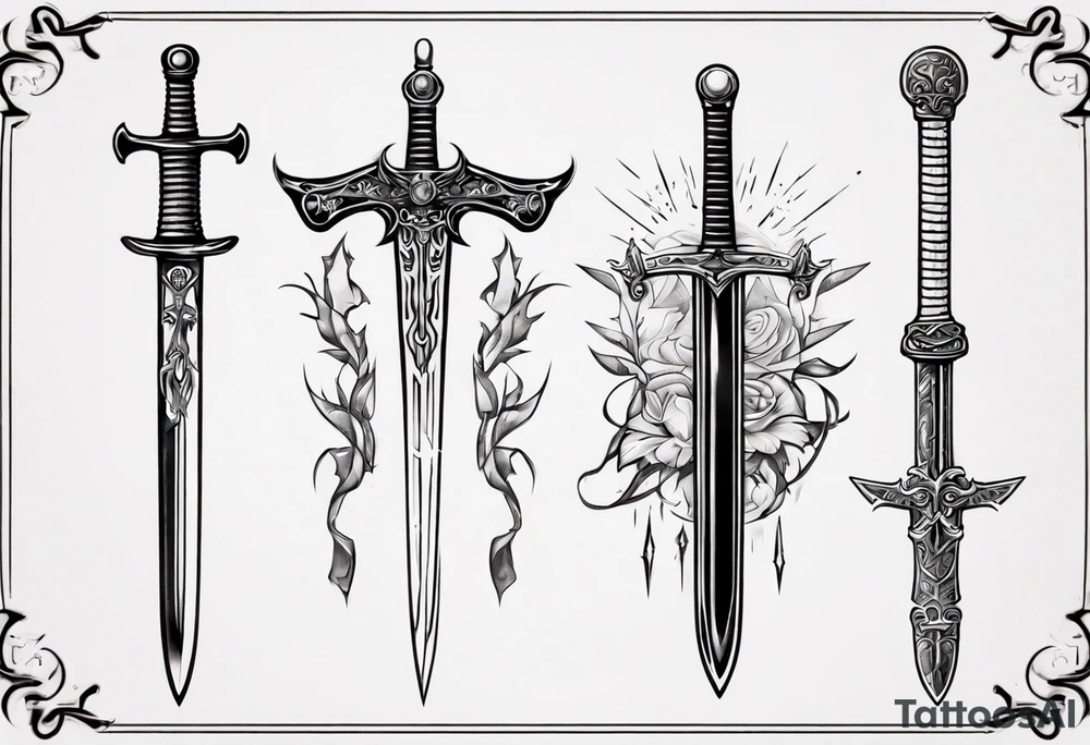 Sword tattoo idea
