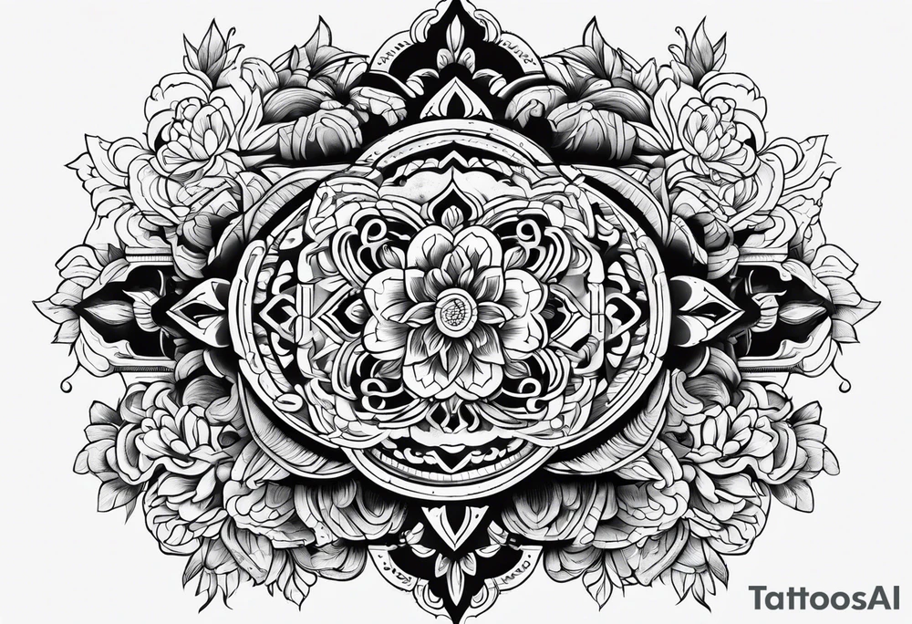 Traditional Vietnamese tattoo idea