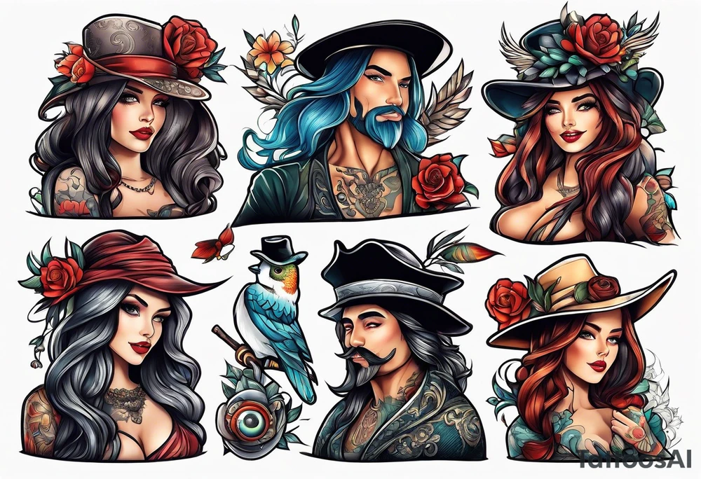 Scenes from Porto Alegre tattoo idea