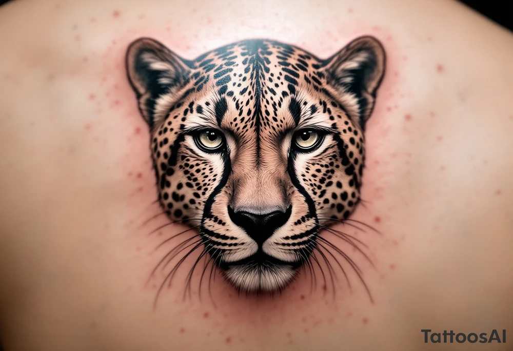 cool cheetah tattoo tattoo idea