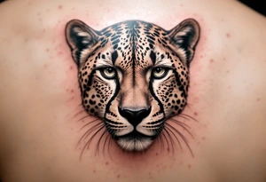 cool cheetah tattoo tattoo idea