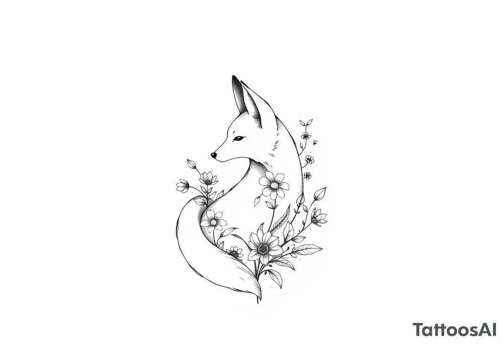 fox peaceful

CREATE A FURRY TATTOO DESIGN FURSONA ANTROPOMORPHIC IMAGE FOR ANTIFACIST LIBERAL WITH FLOWERS AND PLANTS GROWING FROM THE FURSONA tattoo idea
